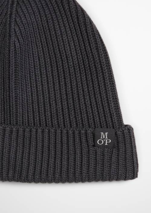 TEENS-BOYS Strickmütze Dark Grey in Detailansicht