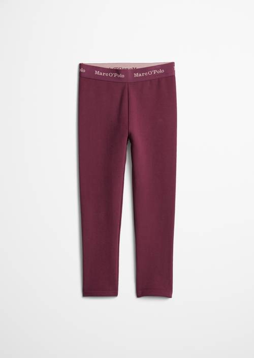‎KIDS-GIRLS Leggings Red in Frontalansicht