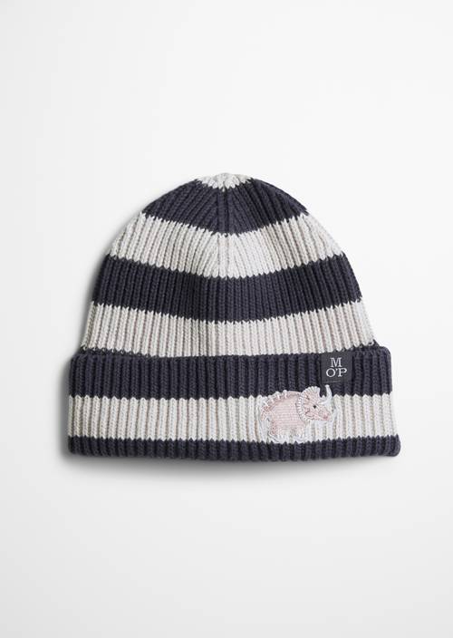 ‎Dětská čepice pro chlapce Dark Navy v předním pohledu