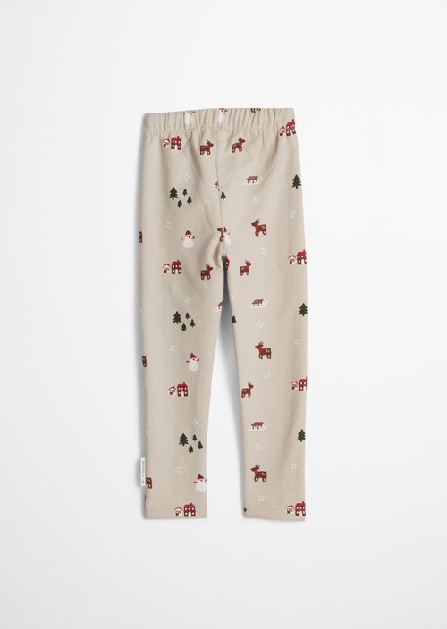 KIDS - BOYS Sweat Leggings — Gray Silk