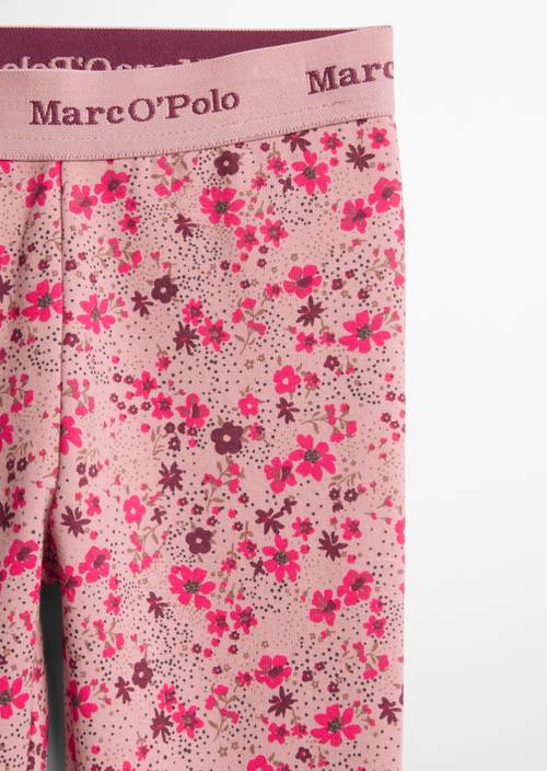 ‎KIDS-GIRLS Legíny Vintage Rose v detailním pohledu
