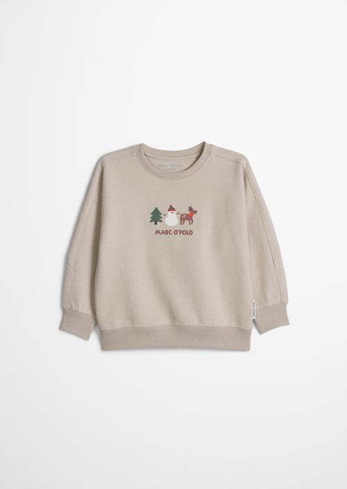KIDS - BOYS Sweatshirt — Gray Silk
