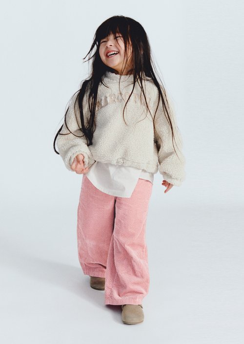KIDS-GIRLS Corduroy Pants — Vintage Rose