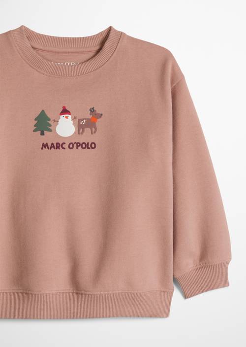 KIDS-GIRLS Sweatshirt Vintage Rose in detail view