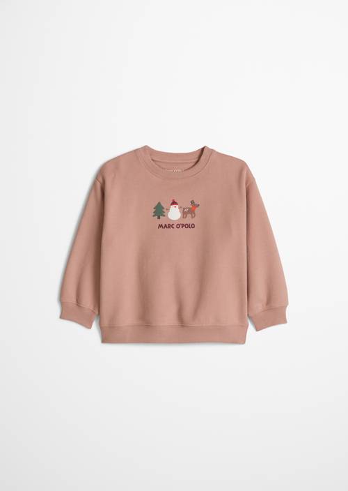KIDS-GIRLS Sweatshirt Vintage Rose in front view