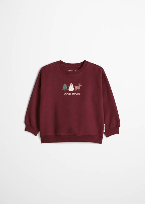 KIDS-GIRLS Sweatshirt Red in Frontalansicht