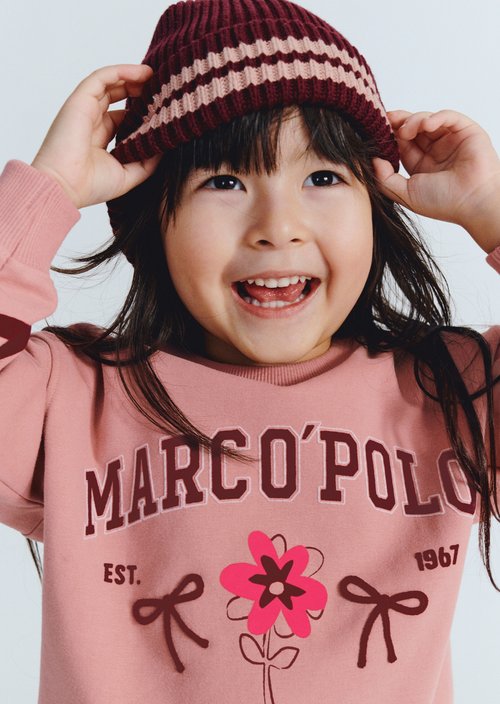 KIDS-GIRLS Sweatshirt — Vintage Rose