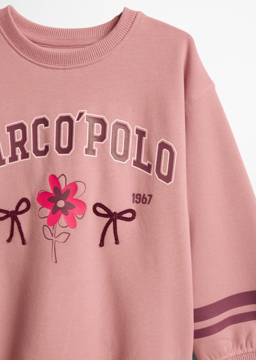 KIDS-GIRLS Sweatshirt — Vintage Rose