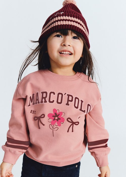 KIDS-GIRLS Sweatshirt — Vintage Rose