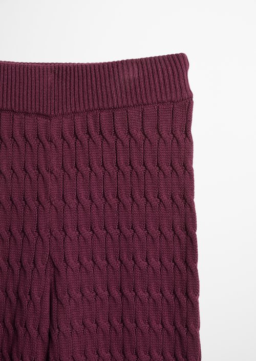 TEENS-GIRLS Knit Pants — Red