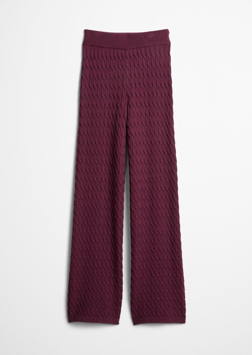 TEENS-GIRLS Knit Pants — Red