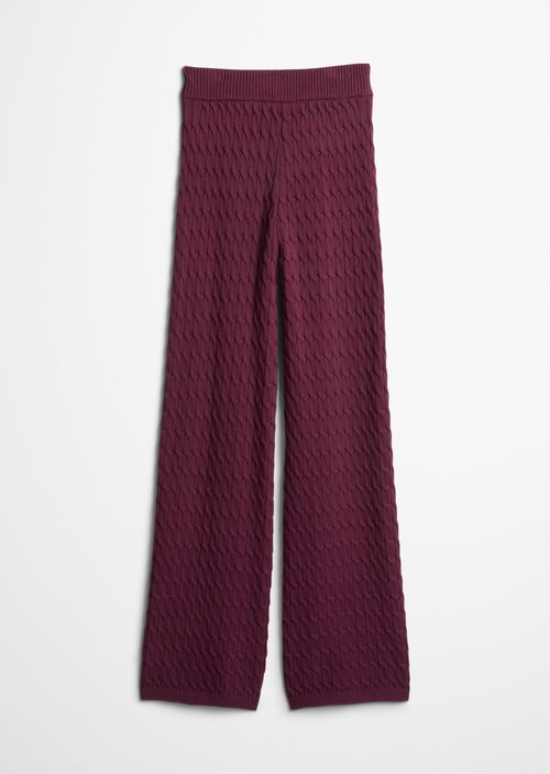 TEENS-GIRLS Knit Pants — Red