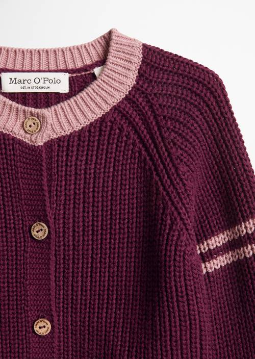 ‎KIDS-GIRLS Strickjacke Red in Detailansicht