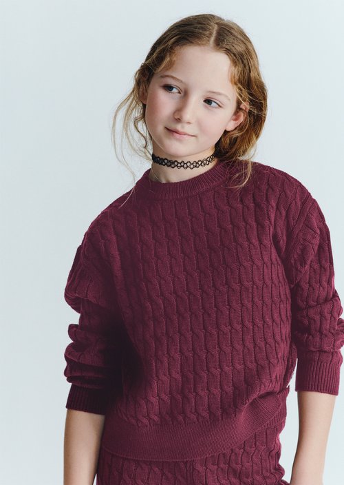 TEENS-GIRLS Sweaters — Red