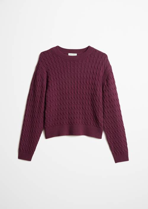 TEENS-GIRLS Sweaters Red in front view