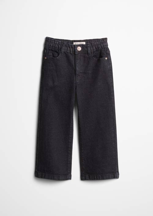 ‎KIDS-GIRLS Jeans Dark Blue Denim in front view