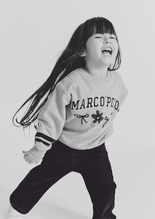 KIDS-GIRLS Jeans — Dark Blue Denim
