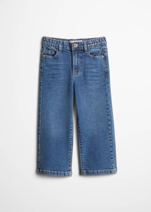 Dětské džíny pro dívky Mid Blue Denim v předním pohledu