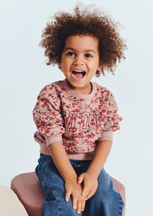 KIDS-GIRLS Jeans — Mid Blue Denim