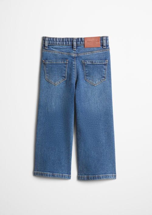 KIDS-GIRLS Jeans — Mid Blue Denim