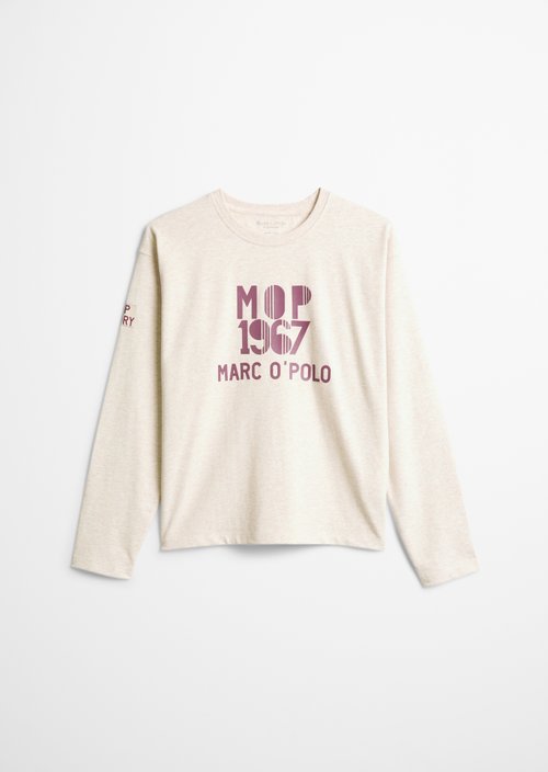 TEENS-GIRLS Long-Sleeve Shirt — Beige
