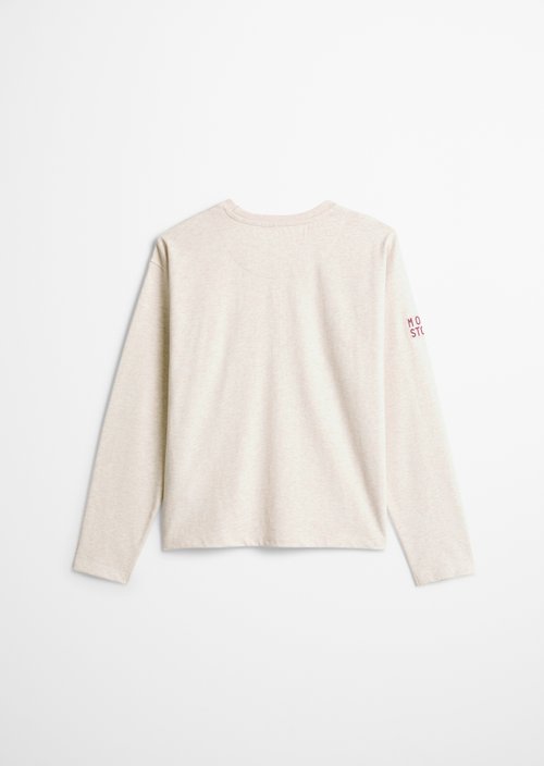 TEENS-GIRLS Long-Sleeve Shirt — Beige