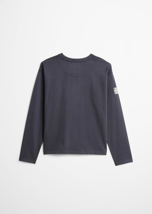 TEENS-GIRLS Long-Sleeve Shirt — Night Blue