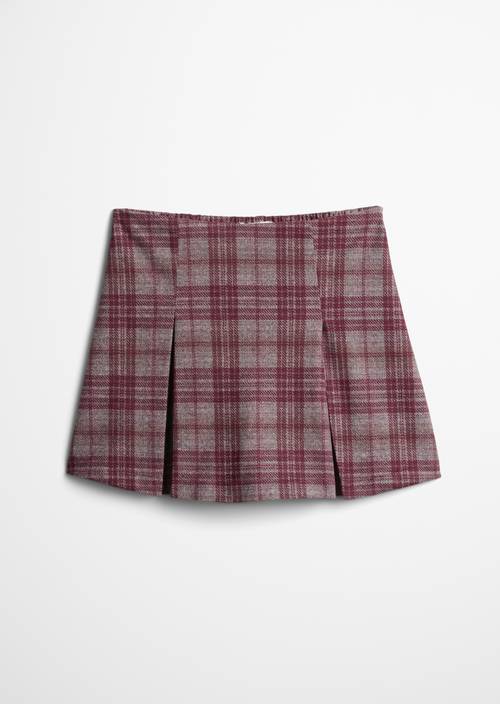 TEENS-GIRLS Skirt-Pants Red in front view