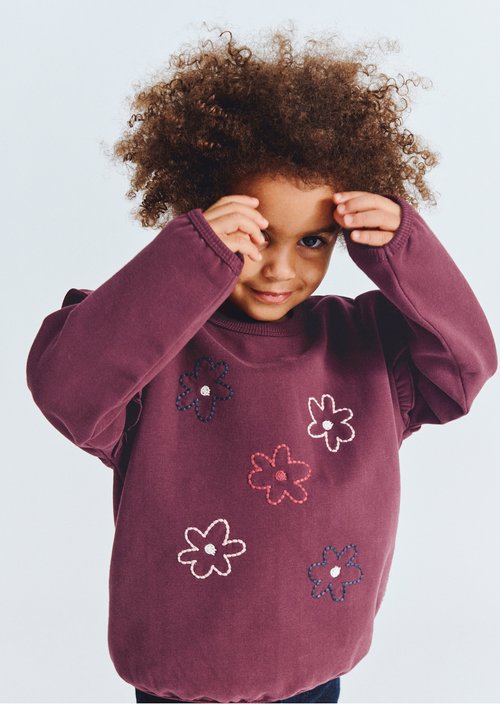 KIDS-GIRLS Sweatshirt — Red