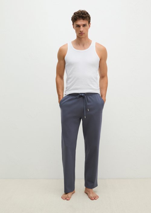 Lounge joggpants regular — odessey blue