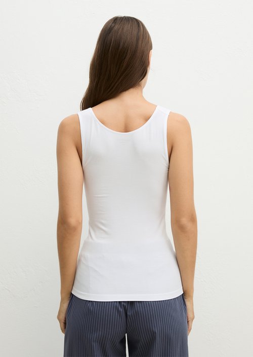 TENCEL™ modal tank top — White
