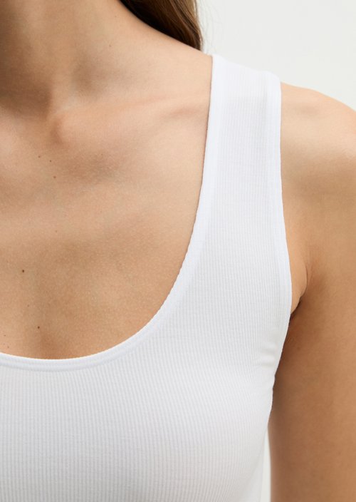 TENCEL™ modal tank top — White