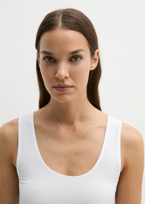 TENCEL™ modal tank top — White