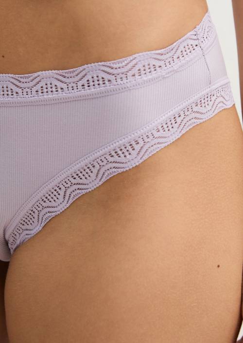 Lettre brésilienne Iris/White Cotton/Gray Lilac - Image du produit 2