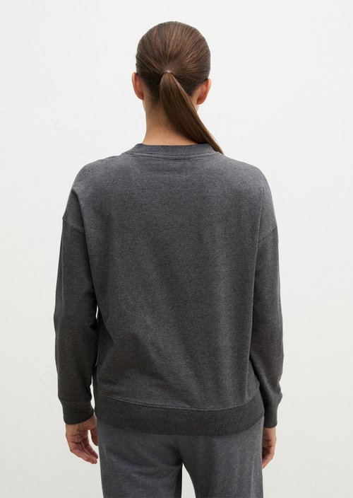 Long-sleeved lounge shirt — Grey Q989