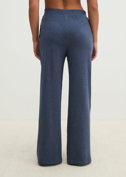 Lounge pants — dark blue melange