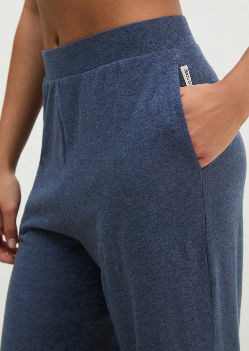 Lounge pants — dark blue melange