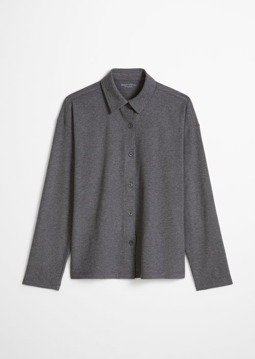 Lounge jersey shirt — Grey Q989