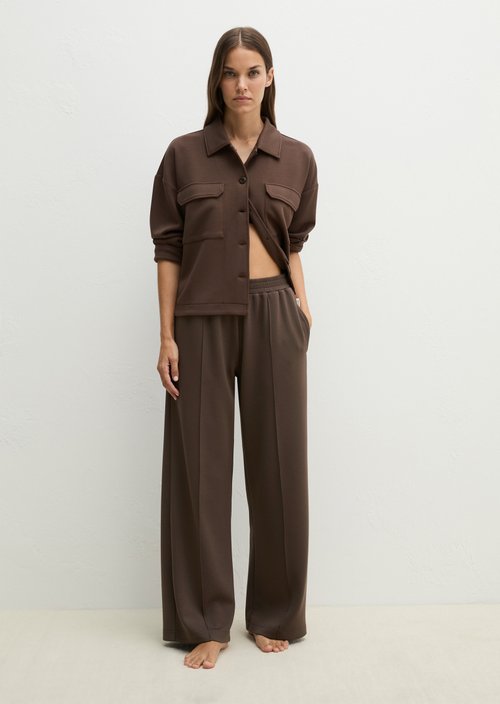 Lounge pants — Brown Q790