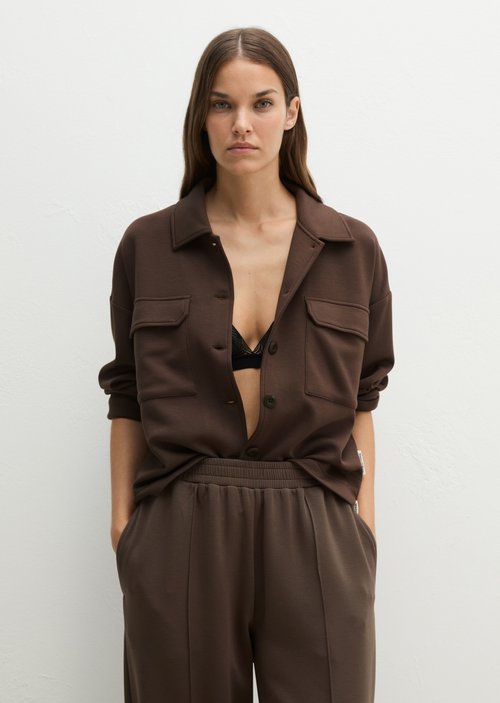 Lounge jacket — Brown Q790