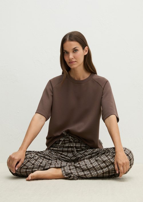Lounge shirt — Brown Q790