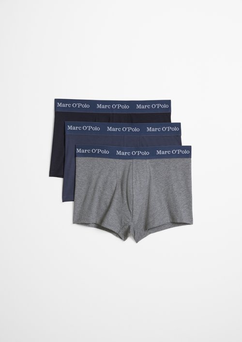 Trunk — dark navy/grey melange/blue