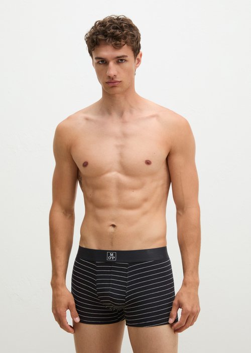 Trunk — Black French Oak Stripe/Black
