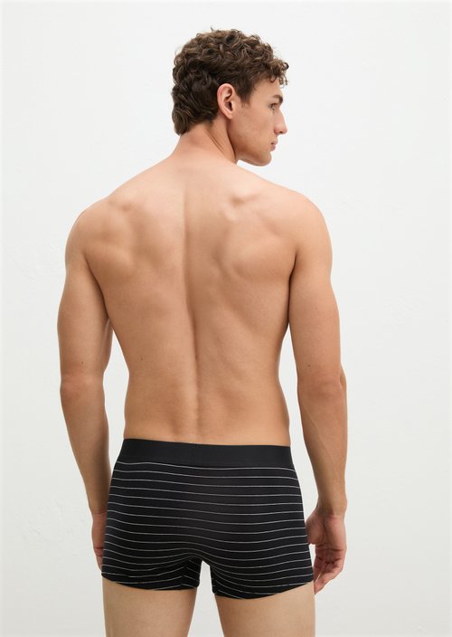 Trunk — Black French Oak Stripe/Black