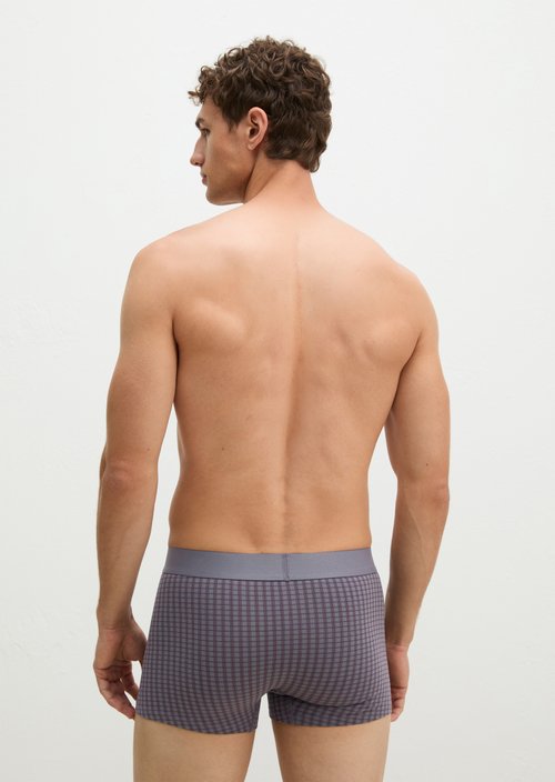 Trunk — Blue Print/Blue Stripe