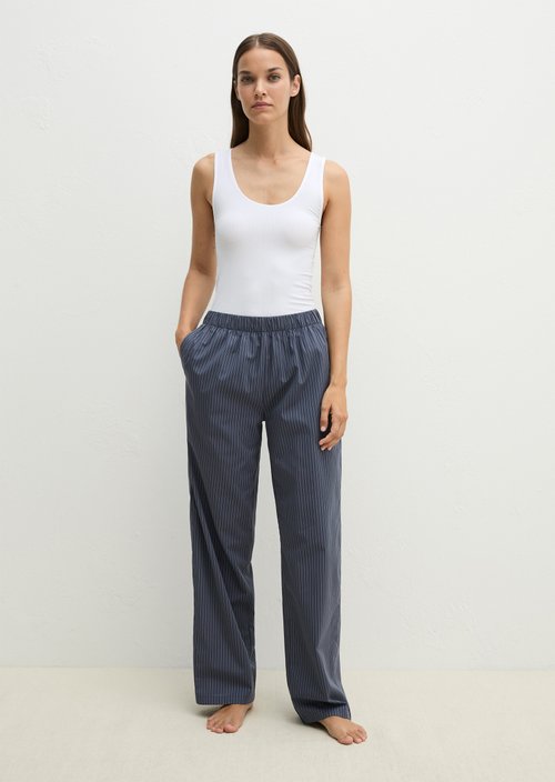 Lounge pants — Odessey Blue Stripe 2