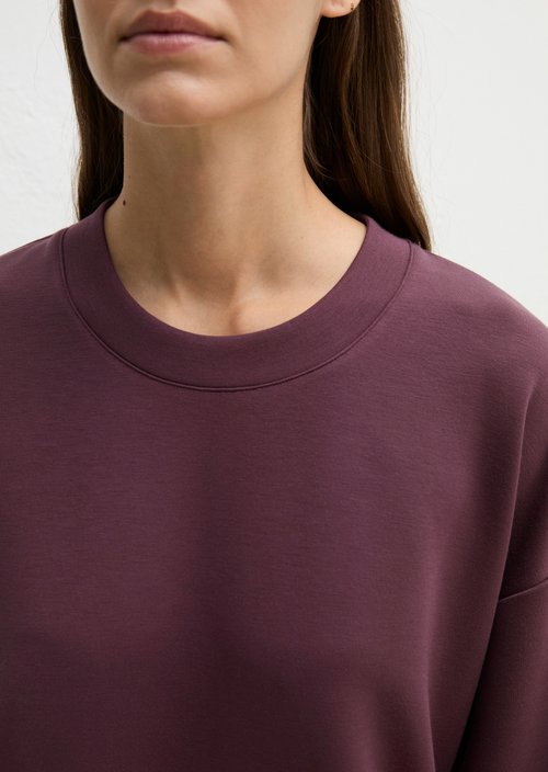 Lounge sweatshirt — Fudge