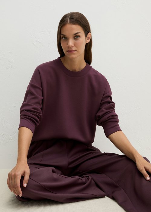 Lounge sweatshirt — Fudge