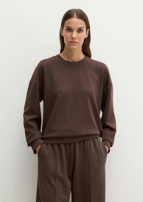 Lounge-Sweatshirt Brown Q790 - Produkt Bild 1
