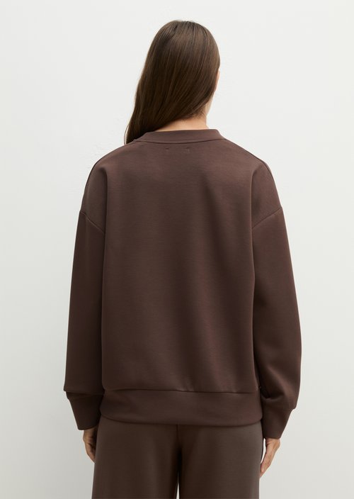 Lounge sweatshirt — Brown Q790